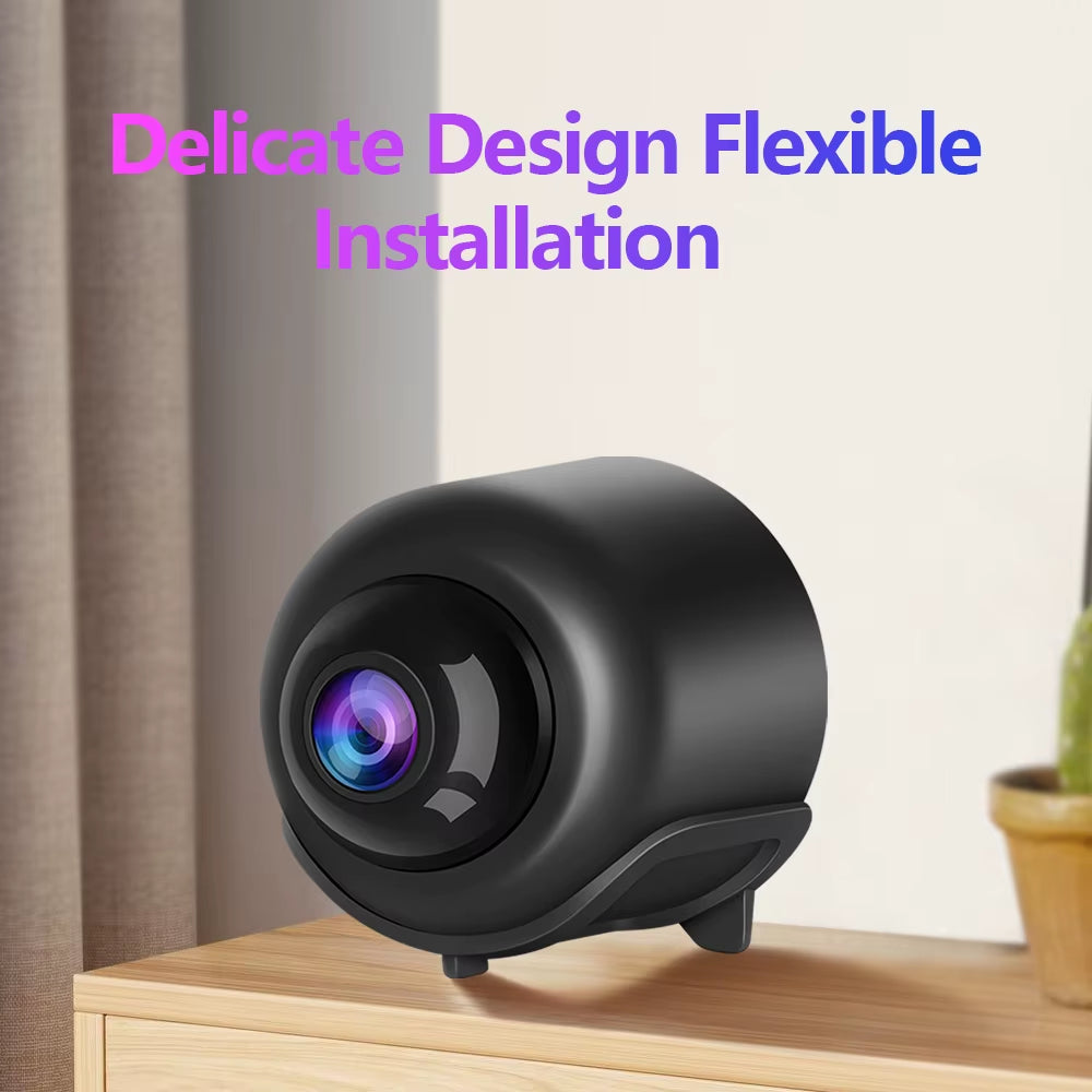 Mini Camera 2024 X5 Intelligent Wifi Mini Camera Home Indoor Night Vision Safety Protection Audio Video Recorder