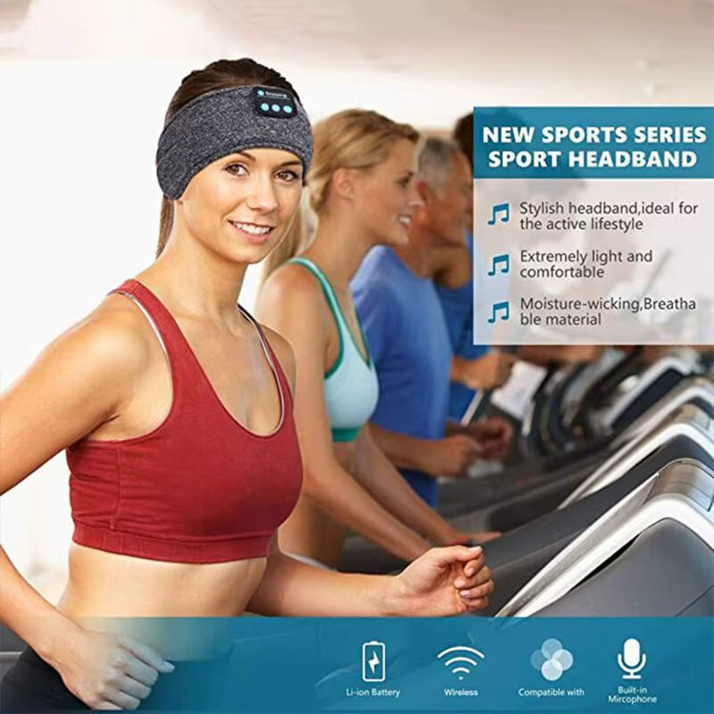 Wireless Bluetooth Eye Mask/Sleeping Headband (Elastic)