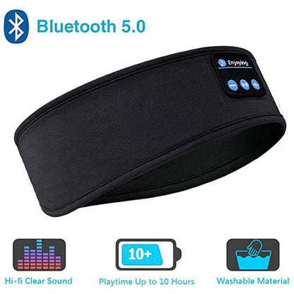 Wireless Bluetooth Eye Mask/Sleeping Headband (Elastic)