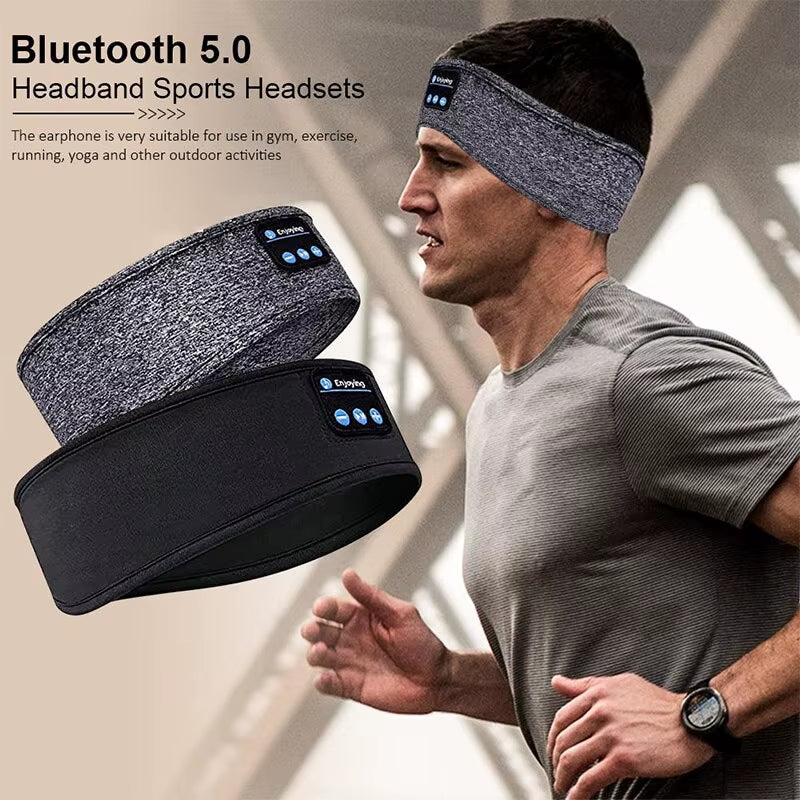 Wireless Bluetooth Eye Mask/Sleeping Headband (Elastic)