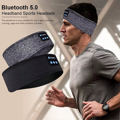 Wireless Bluetooth Eye Mask/Sleeping Headband (Elastic)