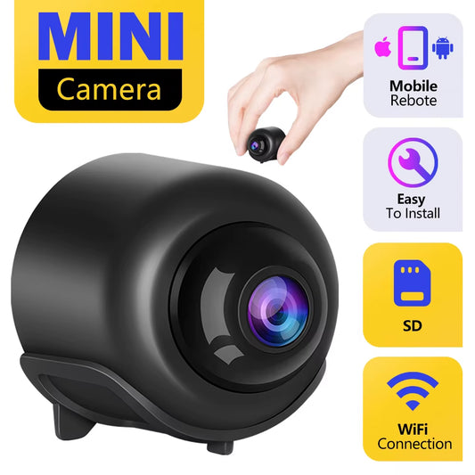 Mini Camera 2024 X5 Intelligent Wifi Mini Camera Home Indoor Night Vision Safety Protection Audio Video Recorder