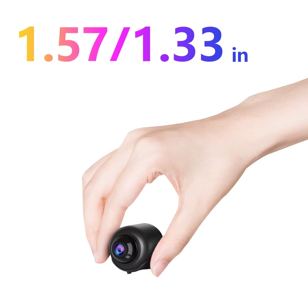 Mini Camera 2024 X5 Intelligent Wifi Mini Camera Home Indoor Night Vision Safety Protection Audio Video Recorder