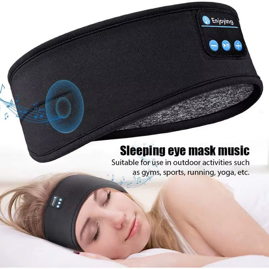 Wireless Bluetooth Eye Mask/Sleeping Headband (Elastic)