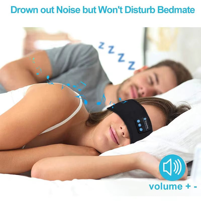 Wireless Bluetooth Eye Mask/Sleeping Headband (Elastic)